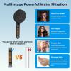 imageHibbent All Metal Shower Head 10 High Pressure Rainfall Shower HeadHandheld Showerhead Combo with 12 Adjustable Curved Shower Extension Arm 7Spray 71 Shower Hose Shower Head Holder ChromeOil Rubbed Bronze Finished