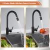 imageHibbent Dualfunction Faucet Aerator Big Angle Rotate Kitchen Sink Aerator Sprayer Head 360 Swivel Sink Sprayer AttachmentOilRubbed BronzeOil Rubbed Bronze