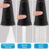 imageHibbent Kitchen Faucet Head Replacement with Pull Down Spray Head 3 Function Faucet Sprayer Nozzle  15 Adapters Compatible with Moen American Standard Delta Kohler  Brushed NickelOilRubbed Bronze Finished