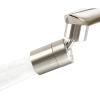 imageHibbent Dualfunction Faucet Aerator Big Angle Rotate Kitchen Sink Aerator Sprayer Head 360 Swivel Sink Sprayer AttachmentOilRubbed BronzeBrushed Nickel