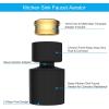 imageHibbent NSFANSICAN 61 Certified Faucet Aerator 360 Degree Swivel Kitchen Sink Aerator CUPC Certification Dualfunction Sprayer Faucet Replacement Part 5564 Inch Female Thread  Matte BlackMatte Black