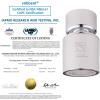 imageHibbent NSFANSICAN 61 Certified Faucet Aerator 360 Degree Swivel Kitchen Sink Aerator CUPC Certification Dualfunction Sprayer Faucet Replacement Part 5564 Inch Female Thread  Matte BlackChrome Finish