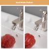 imageHibbent NSFANSICAN 61 Certified Faucet Aerator CUPC Certification 2Flow Sink Faucet Aerator 360 Swivel Kitchen Sink Sprayer Attachment Faucet Replacement Part 5564quot Female Thread  ChromeBrushed Nickel