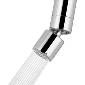 imageHibbent NSFANSICAN 61 Certified Faucet Aerator CUPC Certification 2Flow Sink Faucet Aerator 360 Swivel Kitchen Sink Sprayer Attachment Faucet Replacement Part 5564quot Female Thread  ChromeChrome