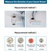 imageHibbent 11 Pieces Faucet Adapter Kit Kitchen Sink Brass Aerator Adapter Set Male Female Sink Faucet Adapter Connecting Cache Style Faucets Standard Hose Chrome Finished