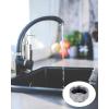 imageHibbent 11 Pieces Faucet Adapter Kit Kitchen Sink Brass Aerator Adapter Set Male Female Sink Faucet Adapter Connecting Cache Style Faucets Standard Hose Chrome Finished