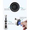 imageHibbent Pull Down Kitchen Faucet Head Replacement 3Function Kitchen Faucet Head Sink Spray Nozzle with 12 Adapters Compatible with Moen American Standard Delta Kohler Faucets Brushed NickelBrushed Nickel Finished