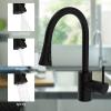 imageHibbent Pull Down Kitchen Faucet Head Replacement 3Function Kitchen Faucet Head Sink Spray Nozzle with 12 Adapters Compatible with Moen American Standard Delta Kohler Faucets Brushed NickelOil Rubbed Bronze