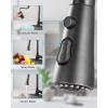 imageHibbent Pull Down Kitchen Faucet Head Replacement 3Function Kitchen Faucet Head Sink Spray Nozzle with 12 Adapters Compatible with Moen American Standard Delta Kohler Faucets Brushed NickelOilRubbed Bronze Finished