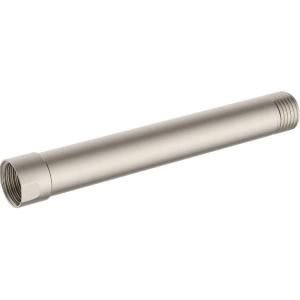 imageHibbent Solid Brass 6 Inch Shower Arm Extension Lowers Existing Shower Head Brushed NickelBrushed Nickel