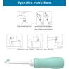 imageHibbent 2 Pack Travel Bidet Bottle Portable Bidet Sprayer Hand held Bidet 650ml OnTheGo Travel Bag Extra Long Pointed Nozzle Spray Toilet Bidet ShowerBathroom Bidet SprayGreenGreen