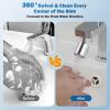 imageHibbent NSFANSICAN 61 Certified Faucet Aerator CUPC Certification 360 Twist Kitchen Sink Aerator Dualfunction Sink Sprayer Attachment Faucet Replacement Part 5564 Female Thread ChromeSilver