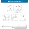 imageHibbent Portable Bidet Sprayer and Travel Bidet with Hand Held Bidet Bottle for Personal Cleansing Use Extended Nozzle  Personal Hygiene Care Toilet Bidet ShowerBathroom Bidet Spray 218oz620mlWhite
