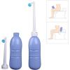 imageHibbent Portable Bidet Sprayer and Travel Bidet with Hand Held Bidet Bottle for Personal Cleansing Use Extended Nozzle  Personal Hygiene Care Toilet Bidet ShowerBathroom Bidet Spray 218oz620mlPurple