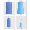 imageHibbent Portable Bidet Sprayer and Travel Bidet with Hand Held Bidet Bottle for Personal Cleansing Use Extended Nozzle  Personal Hygiene Care Toilet Bidet ShowerBathroom Bidet Spray 218oz620mlPurple