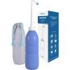 imageHibbent Portable Bidet Sprayer and Travel Bidet with Hand Held Bidet Bottle for Personal Cleansing Use Extended Nozzle  Personal Hygiene Care Toilet Bidet ShowerBathroom Bidet Spray 218oz620mlPurple