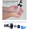 imageHibbent Pull Down Kitchen Faucet Head Replacement 3Function Kitchen Sink Spray Nozzle with 15 Adapters Compatible with Moen American Standard Delta Kohler Faucets Chrome Shiny SilverChrome