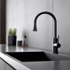 imageHibbent Pull Down Kitchen Faucet Head Replacement 3Function Kitchen Sink Spray Nozzle with 15 Adapters Compatible with Moen American Standard Delta Kohler Faucets Chrome Shiny SilverOil Rubbed Bronze