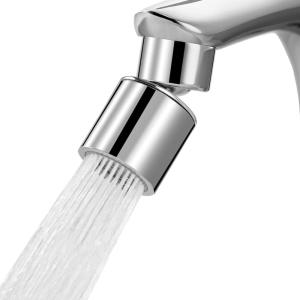 imageHibbent NSFANSICAN 61 Certified Faucet Aerator CUPC Certification 360 Twist Kitchen Sink Aerator Dualfunction Sink Sprayer Attachment Faucet Replacement Part 5564 Female Thread ChromeChrome