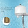 imageHibbent Bidet Attachment for Toilet Self Cleaning Dual Nozzle Hot ampamp Cold Water Spray NonElectric Mechanical Bidet Toilet Seat for Rear or Female Washing Sanitizing Adjustable Water Pressure WhiteRose Gold