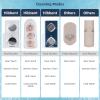 imageHibbent Bidet Attachment for Toilet Self Cleaning Dual Nozzle Hot ampamp Cold Water Spray NonElectric Mechanical Bidet Toilet Seat for Rear or Female Washing Sanitizing Adjustable Water Pressure WhiteRose Gold