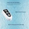 imageHibbent Bidet Attachment for Toilet Self Cleaning Dual Nozzle Hot ampamp Cold Water Spray NonElectric Mechanical Bidet Toilet Seat for Rear or Female Washing Sanitizing Adjustable Water Pressure WhiteBlack