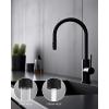imageHibbent Metal Pull Down Kitchen Faucet Head Replacement with 15 Adapters Sink Spray Head 2 Function Spray Nozzle Compatible with Moen American Standard Delta Kohler Faucets Brushed NickelOil Rubbed Bronze