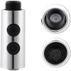 imageHibbent Metal Pull Down Kitchen Faucet Head Replacement with 15 Adapters Sink Spray Head 2 Function Spray Nozzle Compatible with Moen American Standard Delta Kohler Faucets Brushed NickelChrome Finished