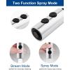 imageHibbent Metal Pull Down Kitchen Faucet Head Replacement with 15 Adapters Sink Spray Head 2 Function Spray Nozzle Compatible with Moen American Standard Delta Kohler Faucets Brushed NickelSilver