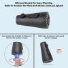 imageHibbent Metal Pull Down Spray Head for Kitchen Faucet Kitchen Sink Spray Nozzle with 15 Adapters Faucet Head Replacement Compatible with Moen American Standard Delta Kohler Faucet Brushed NickelOil Rubbed Bronze
