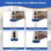 imageHibbent Pull Down Faucet Head Replacement 4Function Kitchen Sink Spray Nozzle Replacement with 15 Adapters Compatible with Moen American Standard Delta Kohler Faucets Brushed NickelBrushed Nickel