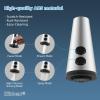 imageHibbent Pull Down Faucet Head Replacement 4Function Kitchen Sink Spray Nozzle Replacement with 15 Adapters Compatible with Moen American Standard Delta Kohler Faucets Brushed NickelChrome