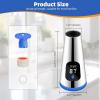 imageHibbent Pull Down Faucet Head Replacement 4Function Kitchen Sink Spray Nozzle Replacement with 15 Adapters Compatible with Moen American Standard Delta Kohler Faucets Brushed NickelChrome