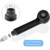 imageHibbent Pull Out Sink Sprayer Head Replacement 2 Function Kitchen Sink Faucet Sprayer Head Spray Head Faucet Head Kitchen Tap Sprayer Spout ChromeMatte Black