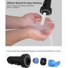 imageHibbent Stainless Steels Pull Down Kitchen Faucet Head Replacement 3 Function Sink Faucet Sprayer Head with 15 Adapters Compatible with Moen American Standard Delta Kohler Faucets ChromeMatte Black