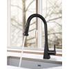 imageHibbent Stainless Steels Pull Down Kitchen Faucet Head Replacement 3 Function Sink Faucet Sprayer Head with 15 Adapters Compatible with Moen American Standard Delta Kohler Faucets ChromeOil Rubbed Bronze