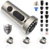 imageHibbent Stainless Steels Pull Down Kitchen Faucet Head Replacement 3 Function Sink Faucet Sprayer Head with 15 Adapters Compatible with Moen American Standard Delta Kohler Faucets ChromeBrushed Nickel