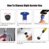 imageHibbent 12 Pcs Faucet Aerator for Cache Aerators with 6 Pcs Cache Faucet Aerator Key Removal Wrench Tool Cache Aerators Replacement Inserts for Sink M165 185 215 24 mm Tap Aerators Flow Restrictor