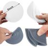 imageHibbent 2 Pack Bath Tub Stopper Flat Suction Sink Stopper Rubber Silicone Shower Drain Bath Plug Stopper for Kitchen Bathroom and Laundry Sink WhiteGreyWhitegrey