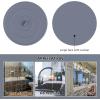 imageHibbent 2 Pack Bath Tub Stopper Flat Suction Sink Stopper Rubber Silicone Shower Drain Bath Plug Stopper for Kitchen Bathroom and Laundry Sink WhiteGreyWhitegrey