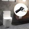 imageHibbent Universal Metal Front Mount Toilet Handle Replacement Kit Brass Toilet Flush Tank Lever with Stainless Steel Flapper Chains for Most Toilets ChromeOil Rubbed Bronze
