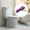 imageHibbent Universal Metal Front Mount Toilet Handle Replacement Kit Brass Toilet Flush Tank Lever with Stainless Steel Flapper Chains for Most Toilets ChromeRainbow