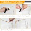 imageHibbent Universal Metal Front Mount Toilet Handle Replacement Kit Brass Toilet Flush Tank Lever with Stainless Steel Flapper Chains for Most Toilets ChromeMatte Black