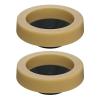 imageHibbent Toilet Wax Ring Thick Toilet Bowl Wax Ring Gasket for Toilet Bowl Polyethylene Flange Gas Odor and Watertight Seal Fits 3inch and 4inch Waste Line2 PACK