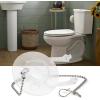 imageHibbent Toilet Flapper Replacement Compatible with Gerber 99647 2 Pack 2 Inch Toilet Flapper with Stainless Chain and Hook Easy to Install