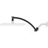 imageHibbent All Metal 16 Shower Head Extension Arm Solid Brass Flexible Height ampamp Angle Adjustable Shower Arm Extender with Lock Joint Universal Connection Stainless Steel Pipe Height Extending ChromeMatte Black