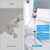 imageHibbent 2 PCS Universal Toilet Seat Bolts Kit Heavy Duty Stainless Steel Toilet Bolts with Extra Long Downlock Nuts Rubber Washers Gaskets Easy to Install Bathroom Toilet Repair ScrewStainless Steel
