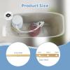 imageHibbent 2 Pack Metal Toilet Handle Replacement Compatible with TOTO THU068CP Trip Lvr for St743S Brass Handle Trip Lever Side Mount Toilet Tank Flush Lever ChromeWhite