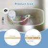 imageHibbent 2 Pack Metal Toilet Handle Replacement Compatible with TOTO THU068CP Trip Lvr for St743S Brass Handle Trip Lever Side Mount Toilet Tank Flush Lever ChromeChrome