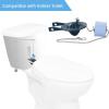 imageHibbent 2 Pack Toilet Flapper 2 Inch Toilet Tank Flapper Replacement Compatible with Kohler Flapper with Float Used in Various 2Piece ToiletsBlue Color